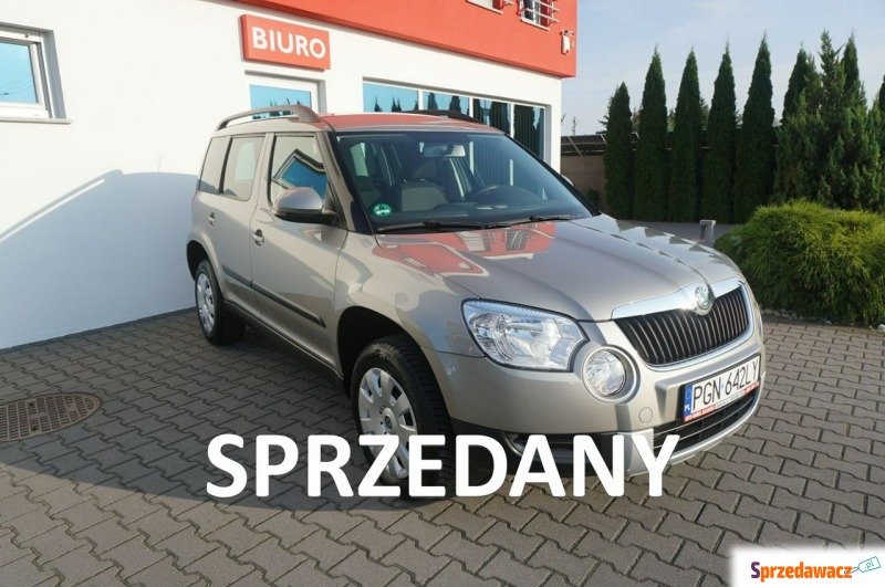 Skoda Yeti  SUV 2013,  2.0 diesel - Na sprzedaż za 29 900 zł - Gniezno