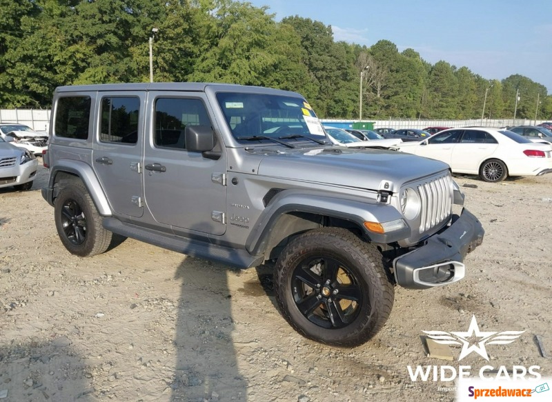 Jeep Wrangler - Unlimited Sahara 3.6 V6 4x4 - Samochody osobowe - Sękocin Nowy