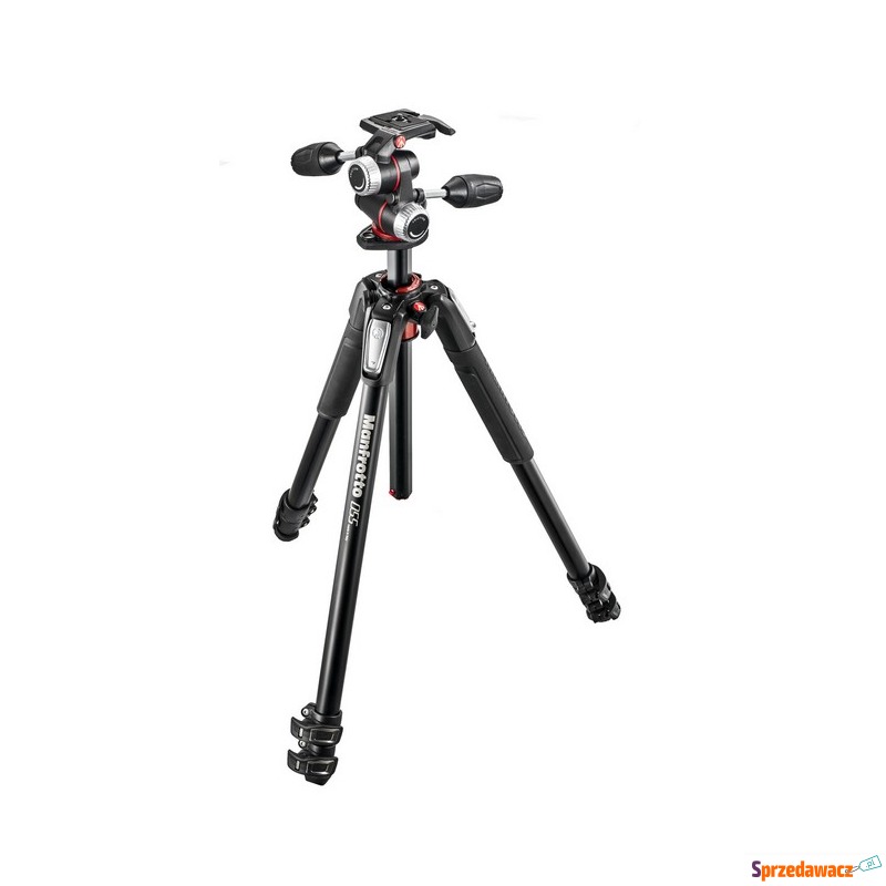 Manfrotto statyw 055XPRO3 z głowicą X-PRO 3-WAY - Lampy błyskowe, statywy - Olsztyn