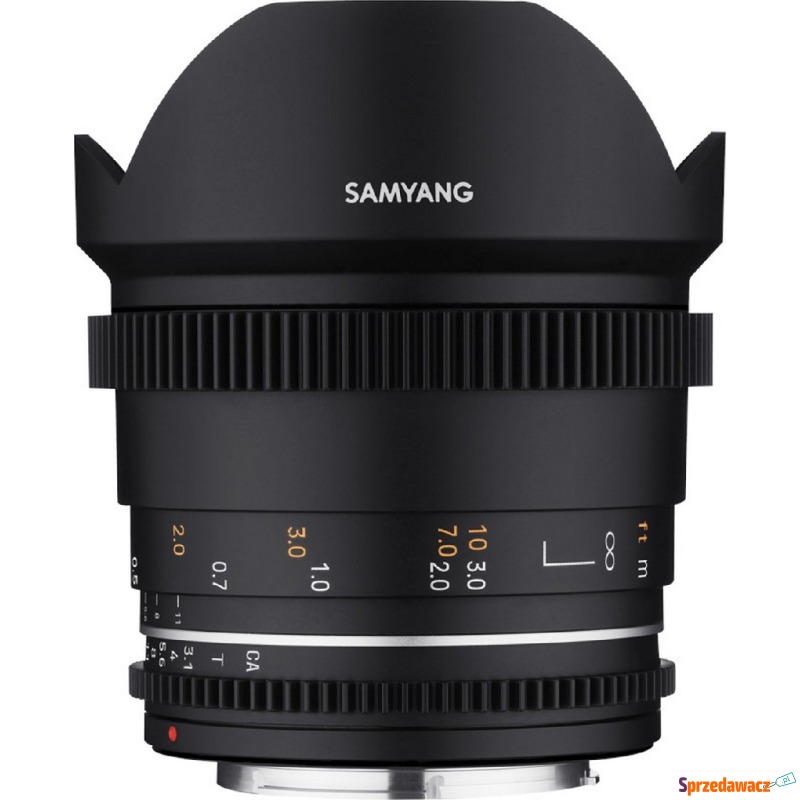 Stałoogniskowy SAMYANG 14MM T3.1 VDSLR MK2 CANON - Obiektywy, tuleje, p... - Wrocław