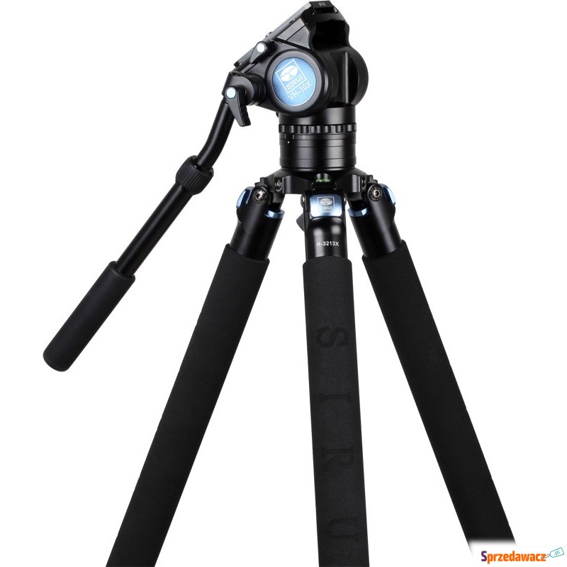 Sirui r-3213x+vh-10x carbon tripod & video head - Lampy błyskowe, statywy - Lubin