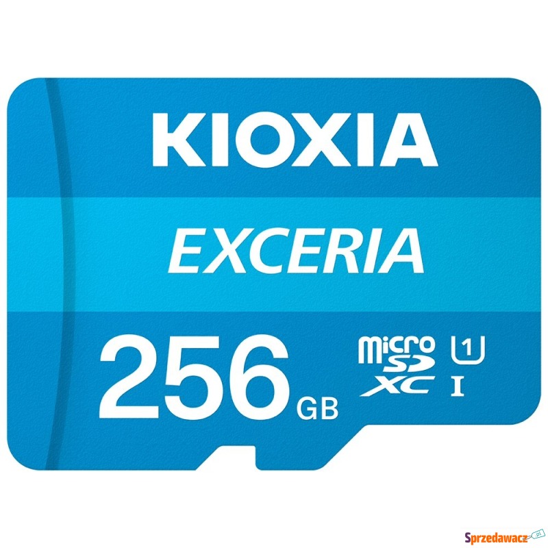 Kioxia Exceria M203 microSDXC 256GB UHS-I U1 - Karty pamięci, czytniki,... - Olsztyn