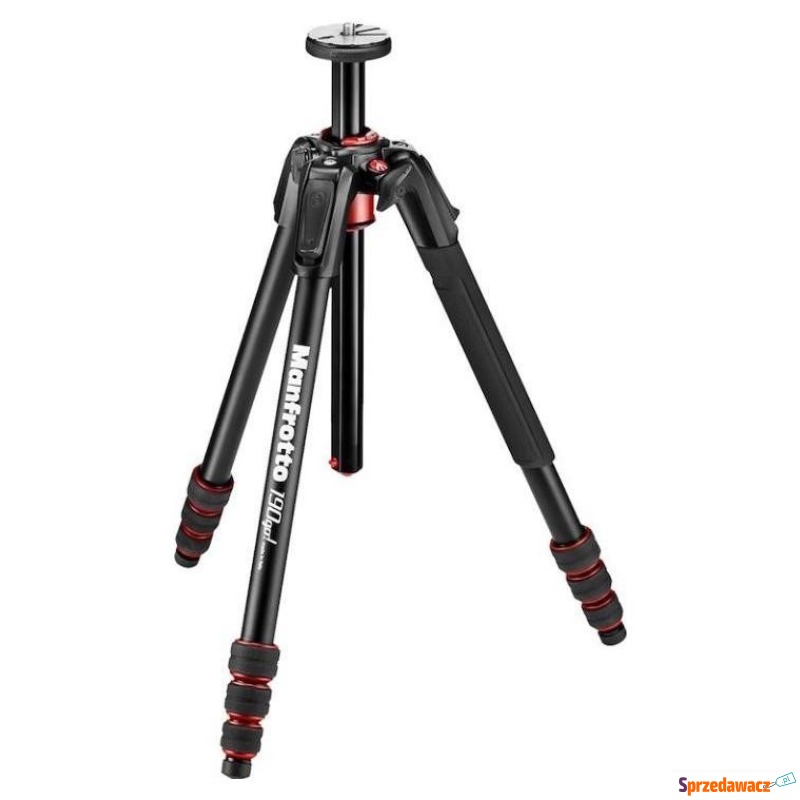 Manfrotto 190 GO M Alu czarny - Lampy błyskowe, statywy - Włocławek