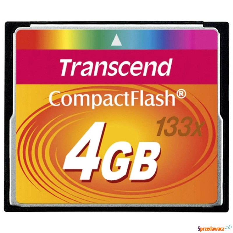 Transcend CF 4GB TS4GCF133 - Karty pamięci, czytniki,... - Chruszczobród