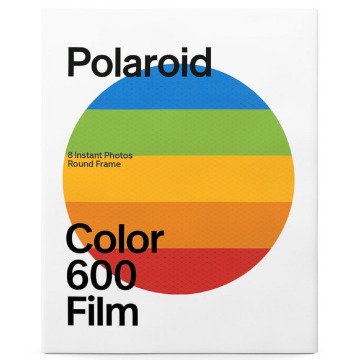 Polaroid Color Film 600 Round Frame