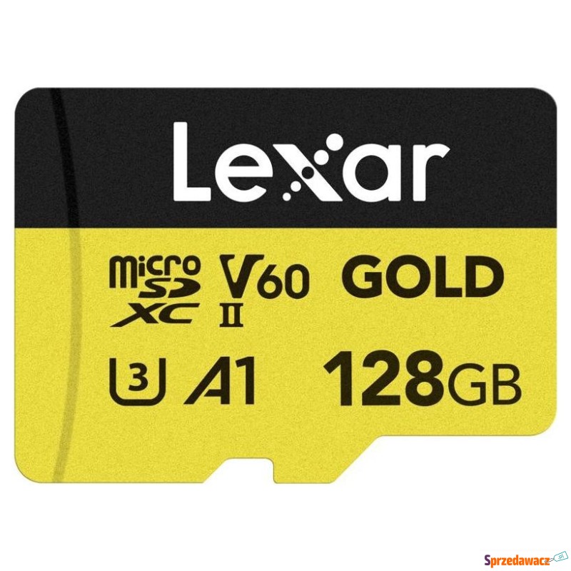 Lexar 256GB microSDXC Professional GOLD UHS-II... - Karty pamięci, czytniki,... - Ciechanów