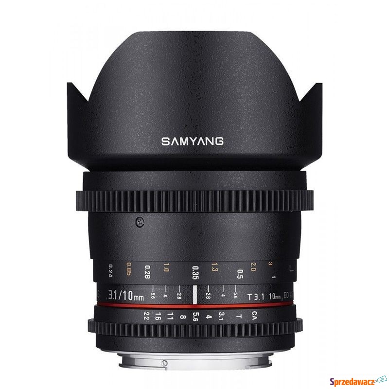 Stałoogniskowy Samyang 10mm T3.1 Pentax VDSLR - Obiektywy, tuleje, p... - Wodzisław Śląski