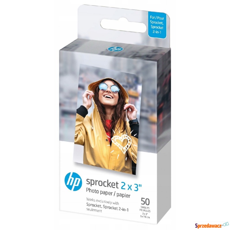 HP Sprocket Zink Paper 2x3'' - 50 szt. - Pozostały sprzęt optyczny - Grudziądz