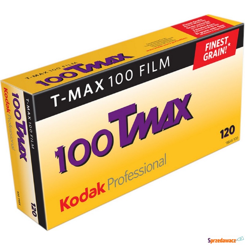 KODAK T-MAX TMX 100 B&W 120X5 - Akcesoria fotograficzne - Łomża