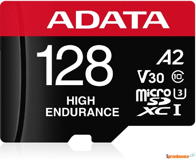 ADATA High Endurance 128GB microSDXC UHS-I U3... - Karty pamięci, czytniki,... - Kielce