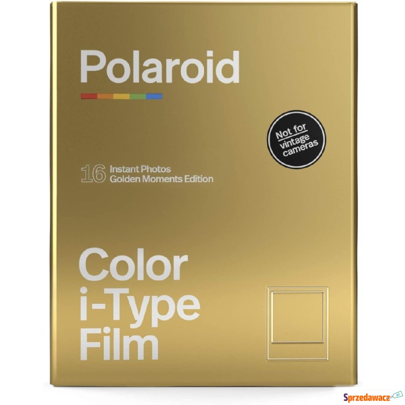 Polaroid Color I-Type Film Golden Moments 2-Pack - Pozostały sprzęt optyczny - Poznań