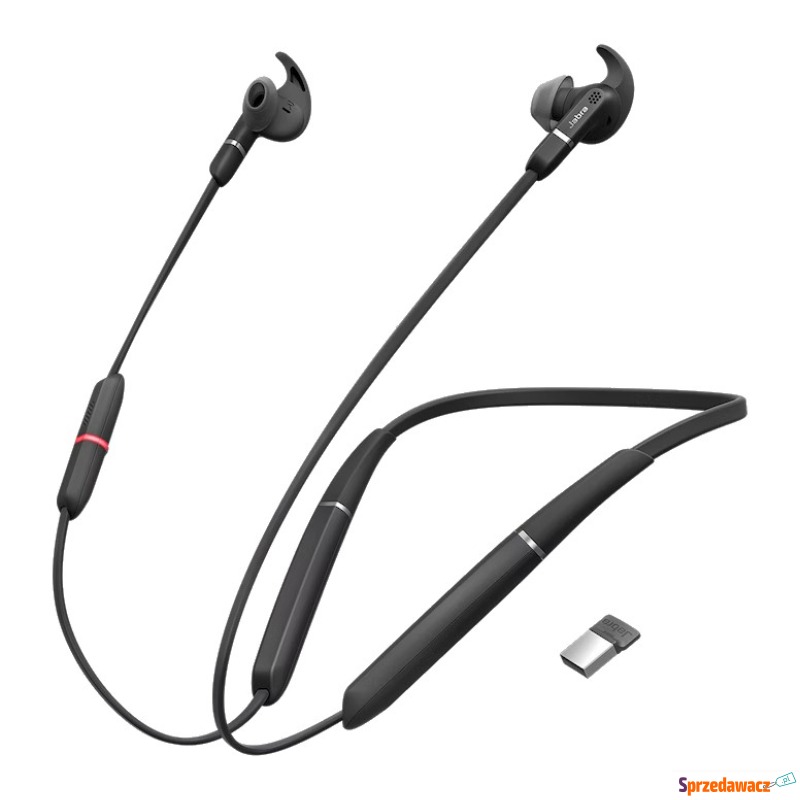 Dokanałowe Jabra Evolve 65e UC & Link 370 - Słuchawki - Kędzierzyn-Koźle