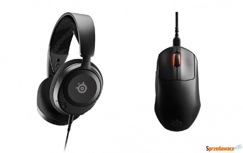 Nauszne SteelSeries Arctis Nova 1 Czarne + Prime... - Słuchawki - Jelenia Góra