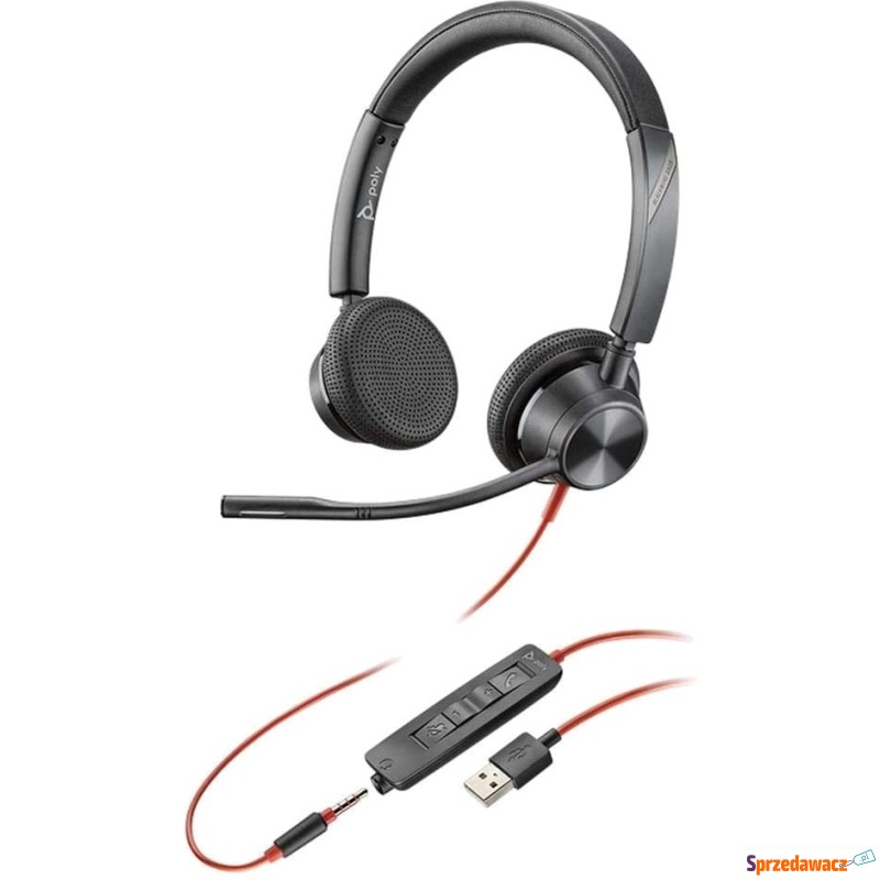 Nauszne Plantronics Blackwire 3325 USB-A - Słuchawki - Kielce