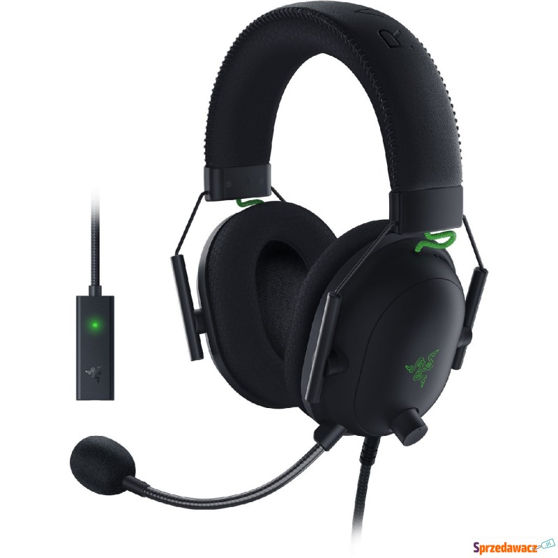 Nauszne Razer Blackshark V2 + USB Mic Enhancer - Słuchawki - Kraśnik