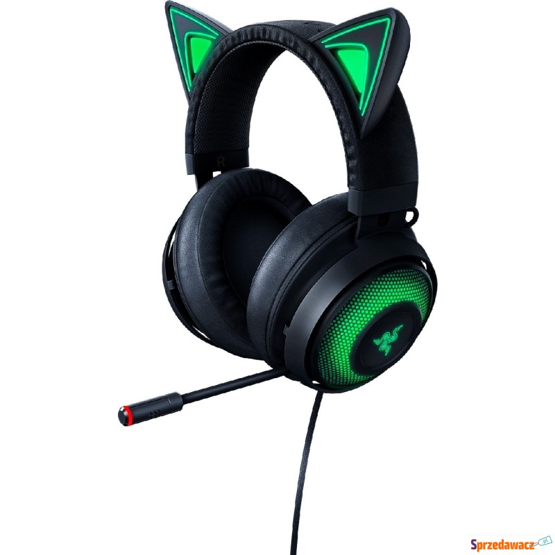 Nauszne Razer Kraken Kitty Edition Czarny - Słuchawki - Nowy Targ