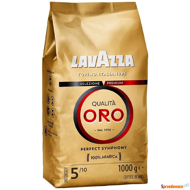 Kawa ziarnista Lavazza Qualità Oro Kawa Ziarnista... - Kawa - Poznań