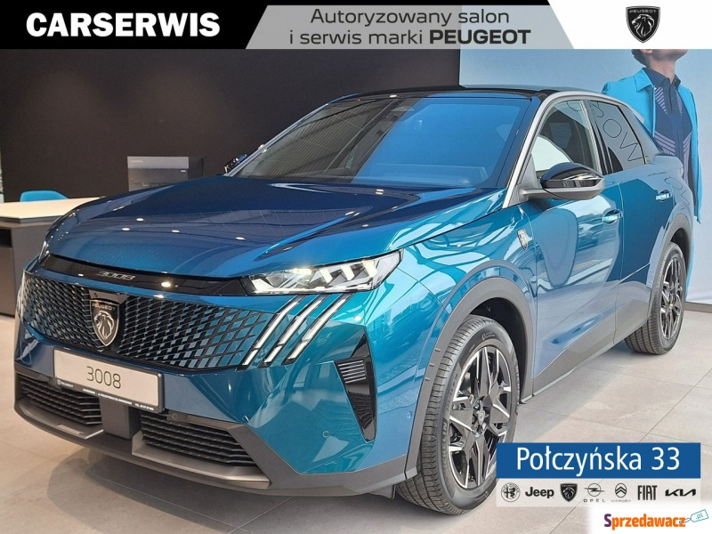 Peugeot 3008  SUV 2024,  1.2 benzyna - Na sprzedaż za 181 232 zł - Warszawa