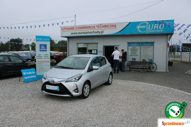 Toyota Yaris  Hatchback 2019,  1.5 hybryda - Na sprzedaż za 54 900 zł - Warszawa