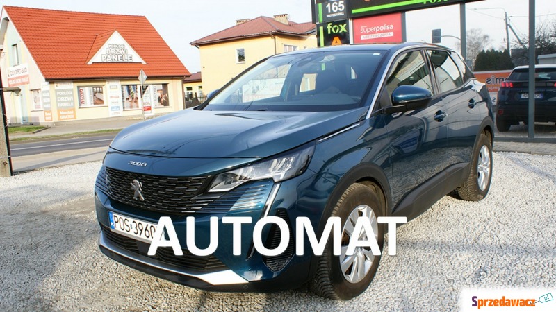 Peugeot 3008  SUV 2021,  1.2 benzyna - Na sprzedaż za 97 600 zł - Ostrów Wielkopolski