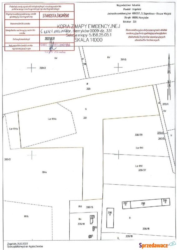 Działka komercyjna na sprzedaż, 8502m², Henryków - Działki na sprzedaż - Henryków