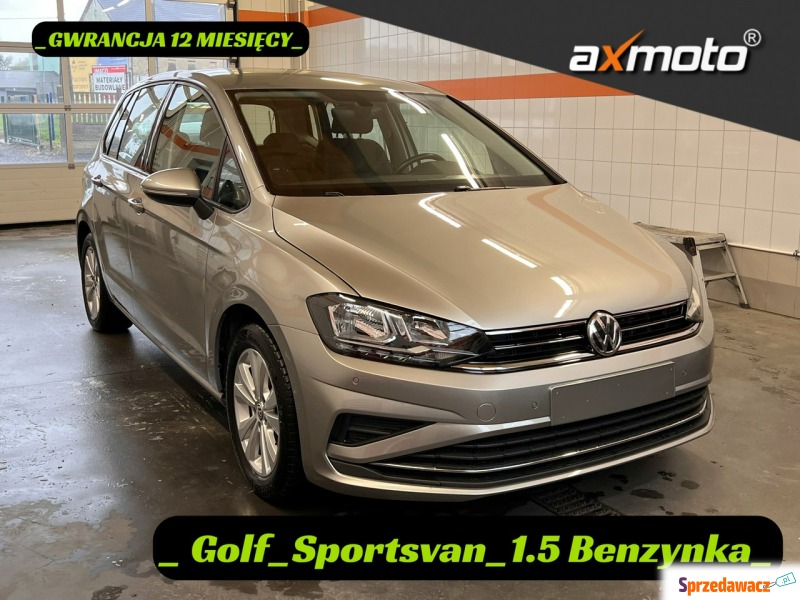 Volkswagen Golf Sportsvan - 1.5 Benzyna Klima... - Samochody osobowe - Mirsk