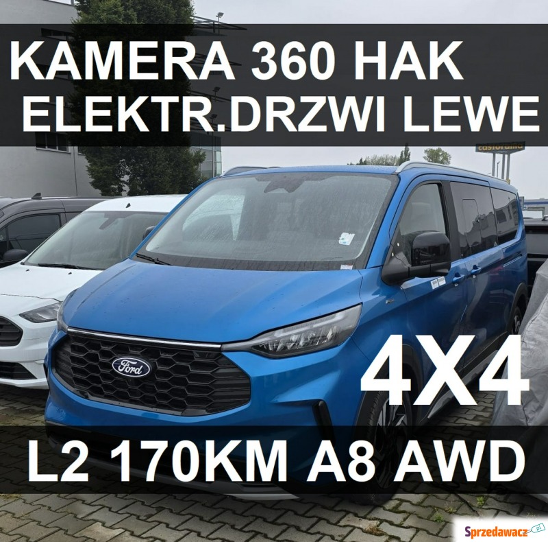 Ford Tourneo Custom  Minivan/Van 2024,  2.0 diesel - Na sprzedaż za 290 034 zł - Szczecinek