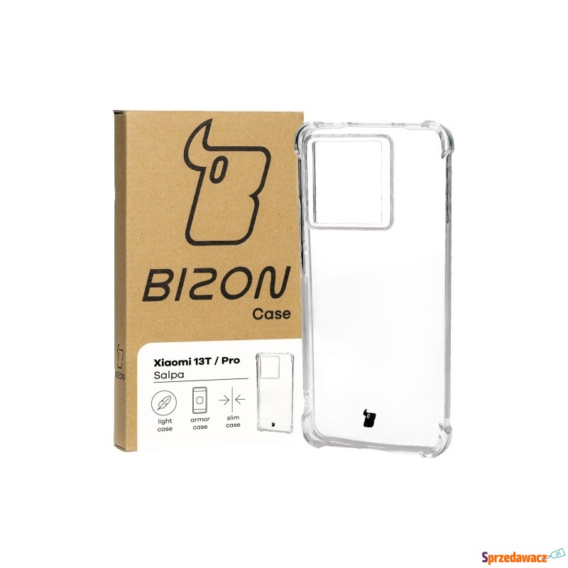 Elastyczne etui Bizon Case Salpa do Xiaomi 13T... - Etui na telefon - Gliwice