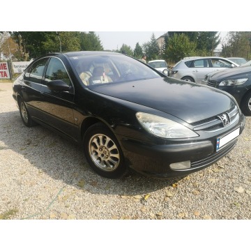 Peugeot 607 - 2.0 diesel ładny, skóra manual