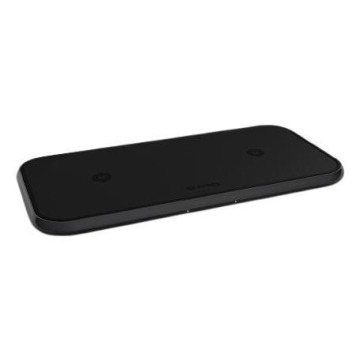 Zens Dual Aluminium Wireless Charger czarny