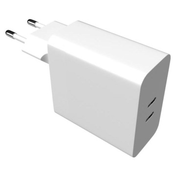 Fixed 2x USB-C, obsługa PD, 65W, biała