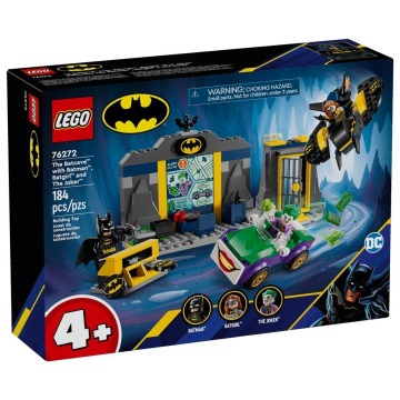 Klocki konstrukcyjne LEGO Super Heroes 76272 Jaskinia Batmana z Batmanem, Batgirl i Jokerem