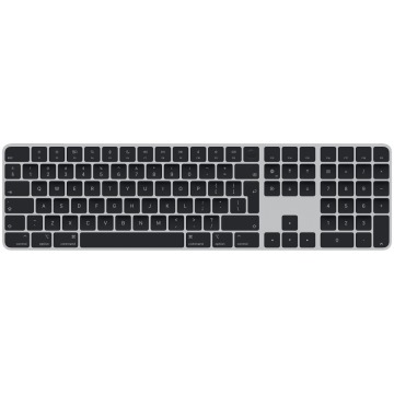 Apple Magic Keyboard z Touch ID i polem numerycznym (INT) czarny