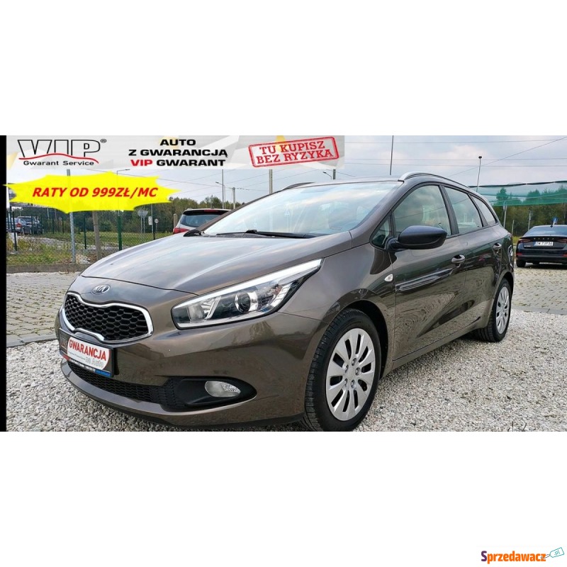 Kia Ceed 1.4 CVVT SW Vision, 2015, 100 KM, Benzyna - Samochody osobowe - Tarnów