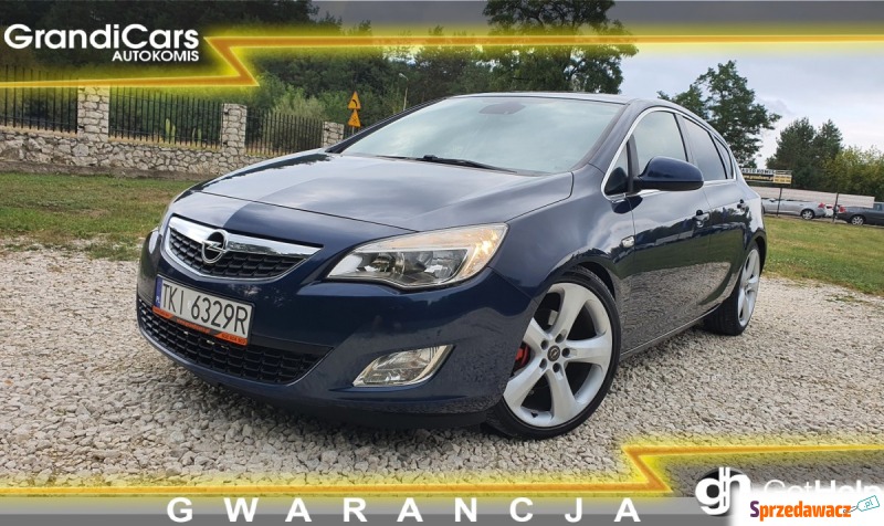 Opel Astra 2010,  1.6 benzyna - Na sprzedaż za 24 400 zł - Chmielnik