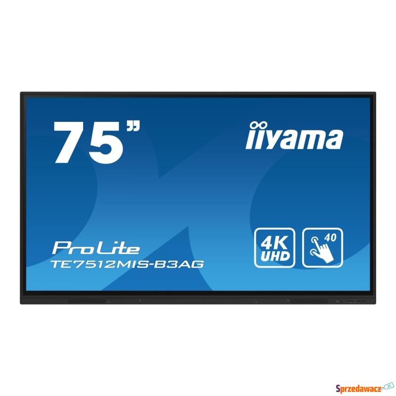 IIYAMA TE7512MIS-B3AG 75inch iiWare10 Android... - Monitory LCD i LED - Chorzów