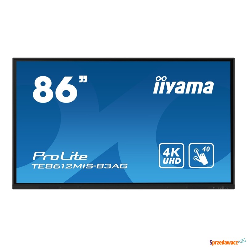 IIYAMA TE8612MIS-B3AG 86inch iiWare10 Android... - Monitory LCD i LED - Zielona Góra