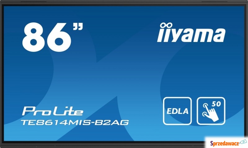 IIYAMA Monitor interaktywny 86 cali TE8614MIS-B2,... - Monitory LCD i LED - Legnica