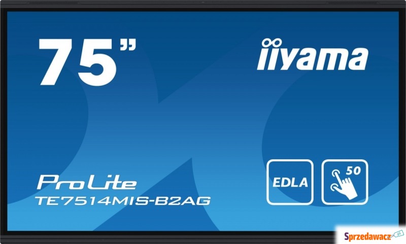 IIYAMA Monitor interaktywny 75 cali TE7514MIS-B2,... - Monitory LCD i LED - Toruń