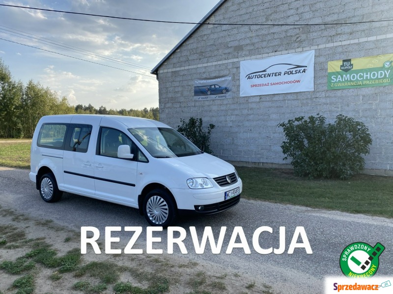 Volkswagen Caddy  Minivan/Van 2010,  2.0 benzyna+LPG - Na sprzedaż za 35 900 zł - Gąsocin