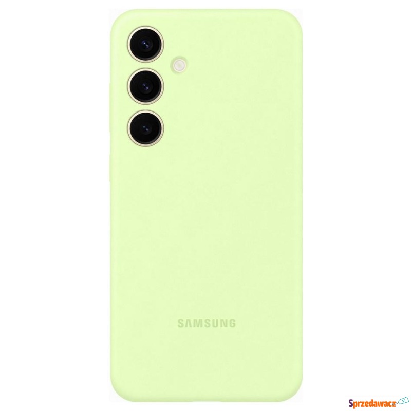 Samsung Silicone Case do S24 Plus light green - Etui na telefon - Rybnik