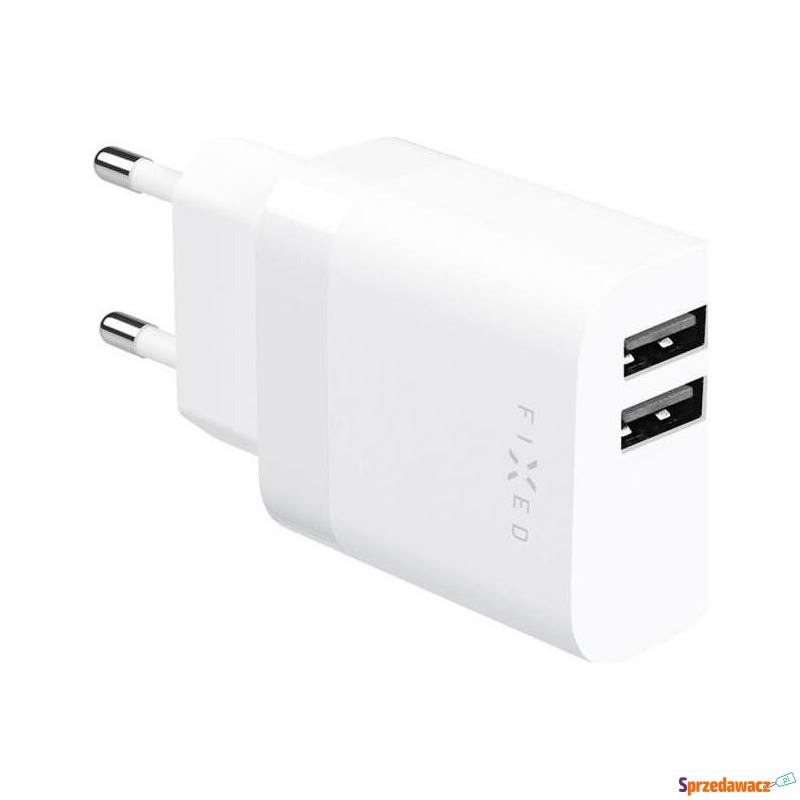 Fixed USB 17W + kabel USB/Lightning, biały - Ładowarki sieciowe - Wrocław