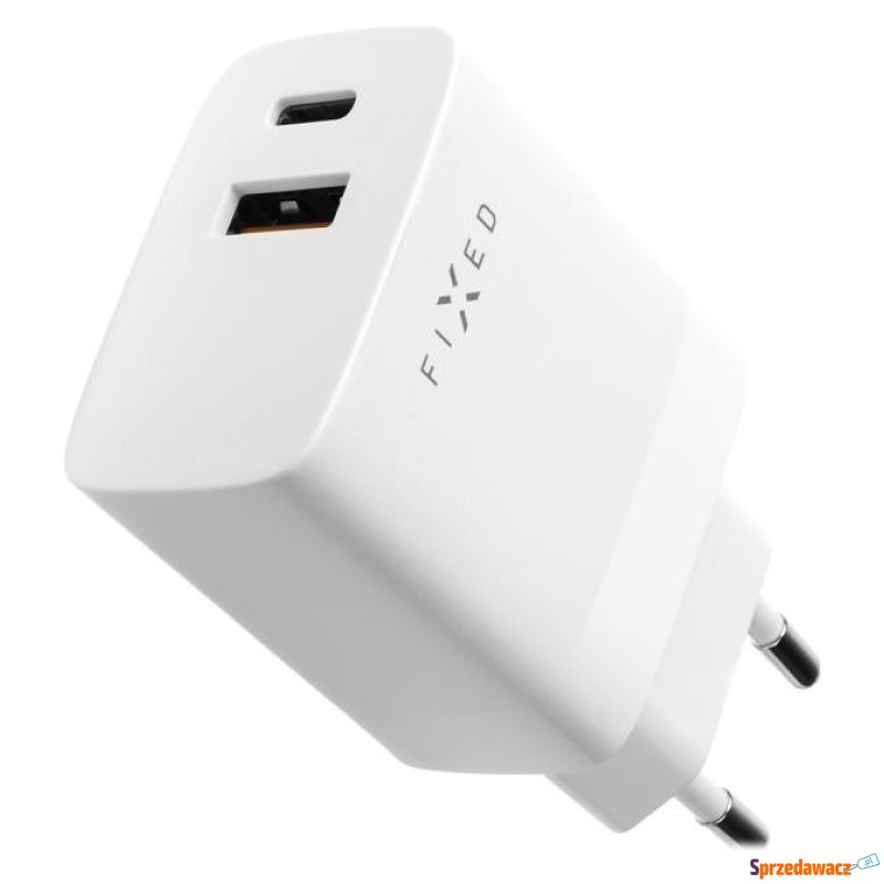 Fixed USB-C/USB 20W, biały - Ładowarki sieciowe - Warszawa