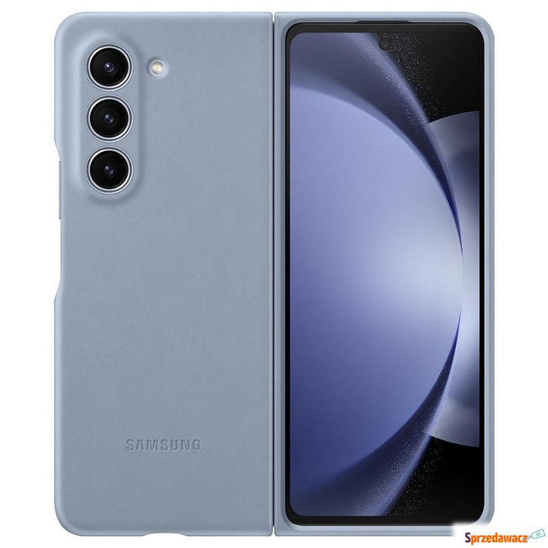 Samsung Eco-leather Case do Galaxy Fold 5 blue - Etui na telefon - Opole