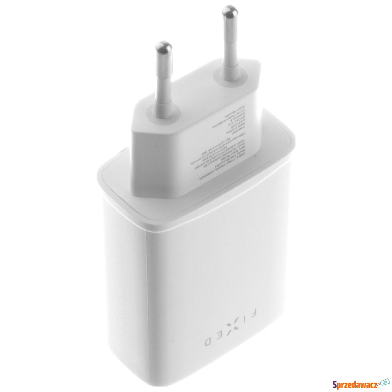 Fixed USB-C/USB 30W, biały - Ładowarki sieciowe - Ciechanów