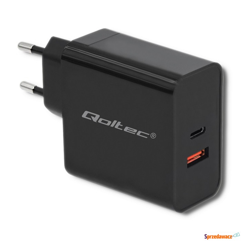 Qoltec 63W | 5-20V | 1.5-3A | USB typ C PD | USB... - Ładowarki sieciowe - Sopot