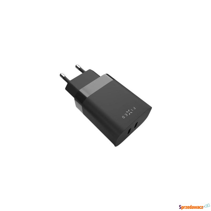 Fixed 2x USB-C 35W, czarna - Ładowarki sieciowe - Siedlce