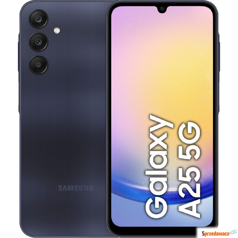 Samsung Galaxy A25 128GB 5G Dual SIM czarny (A256) - Telefony komórkowe - Słupsk