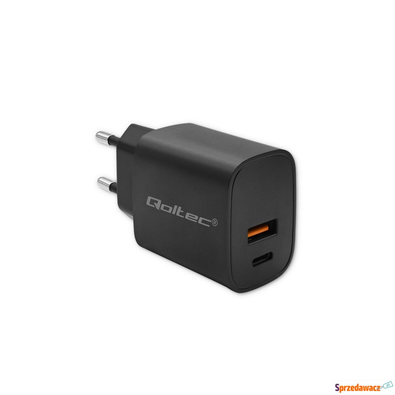 Qoltec GaN POWER PRO | 1xUSB-C | 1xUSB | 30W |... - Ładowarki sieciowe - Gdańsk