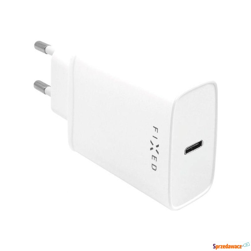 Fixed USB-C 20W + Kabel USB-C/USB-C, biały - Ładowarki sieciowe - Warszawa